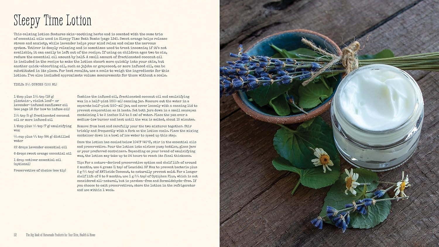 The Big Book of Homemade Products for Your Skin, Health and Home: Easy, All-Natural DIY Projects Using Herbs, Flowers and Other Plants