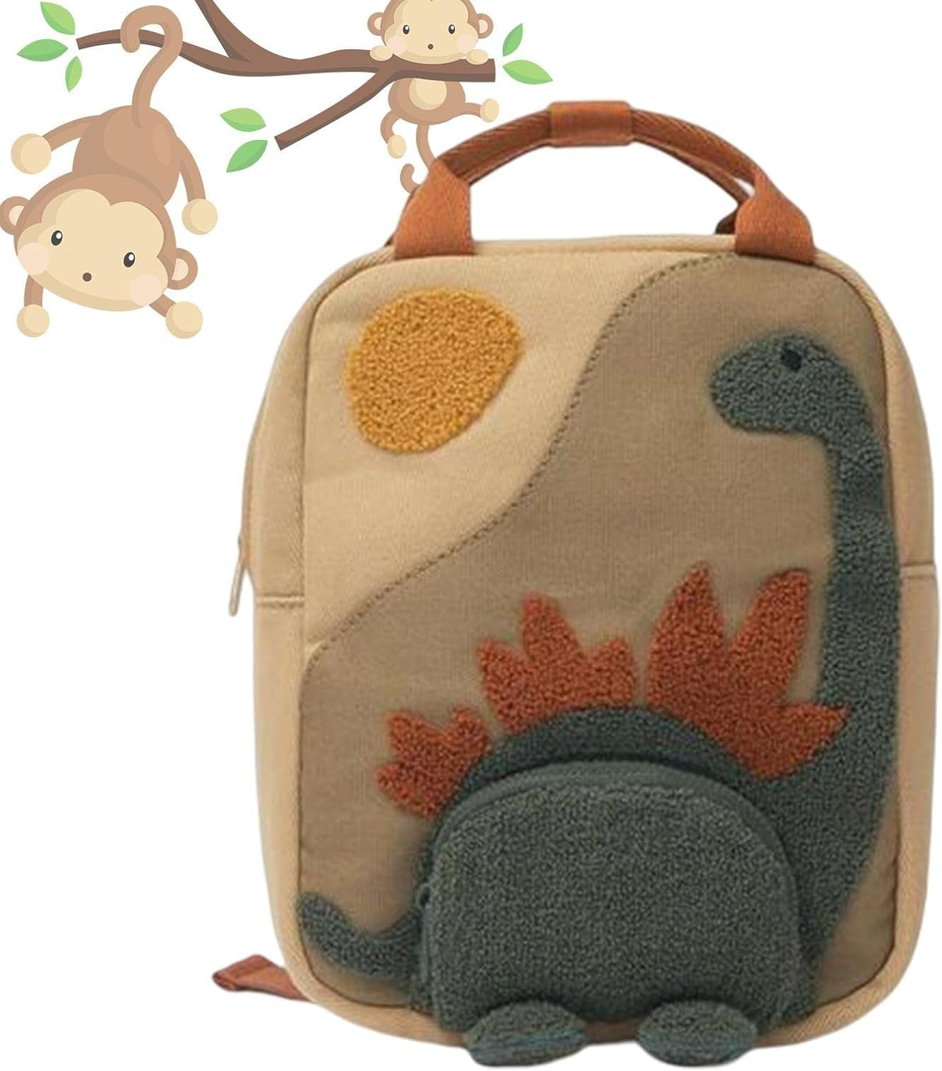 Toddler Backpack - Creative Cute Toddler Bag with Dinosaur Pattern | Children Harness Bag for Kids image number 1