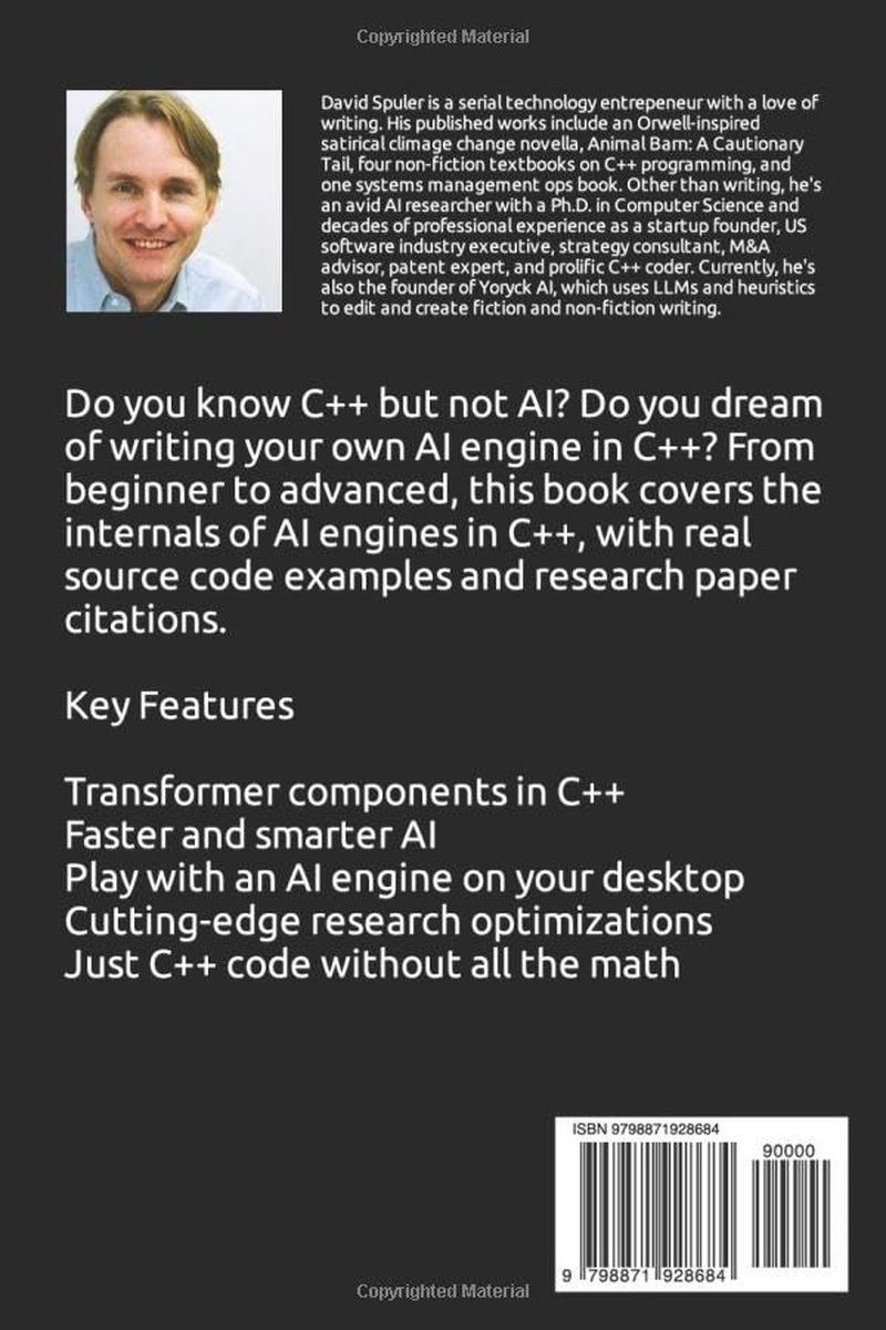 Generative AI in C++: Coding Transformers and Llms