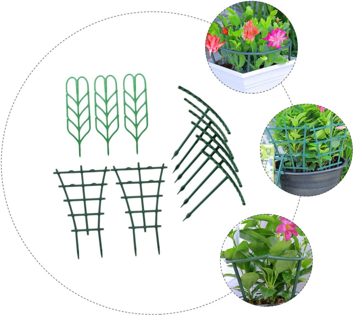 SUPVOX 11Pcs Plant Grow Bracket Practical Plant Trellis for Balcony Indoor Easy Assembly Support Rack image number 5