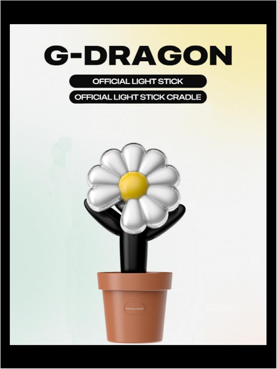 BIGBANG G-DRAGON Peaceminusone Official Light Stick MD with Tracking Sealed (Cradle Version) image number 2