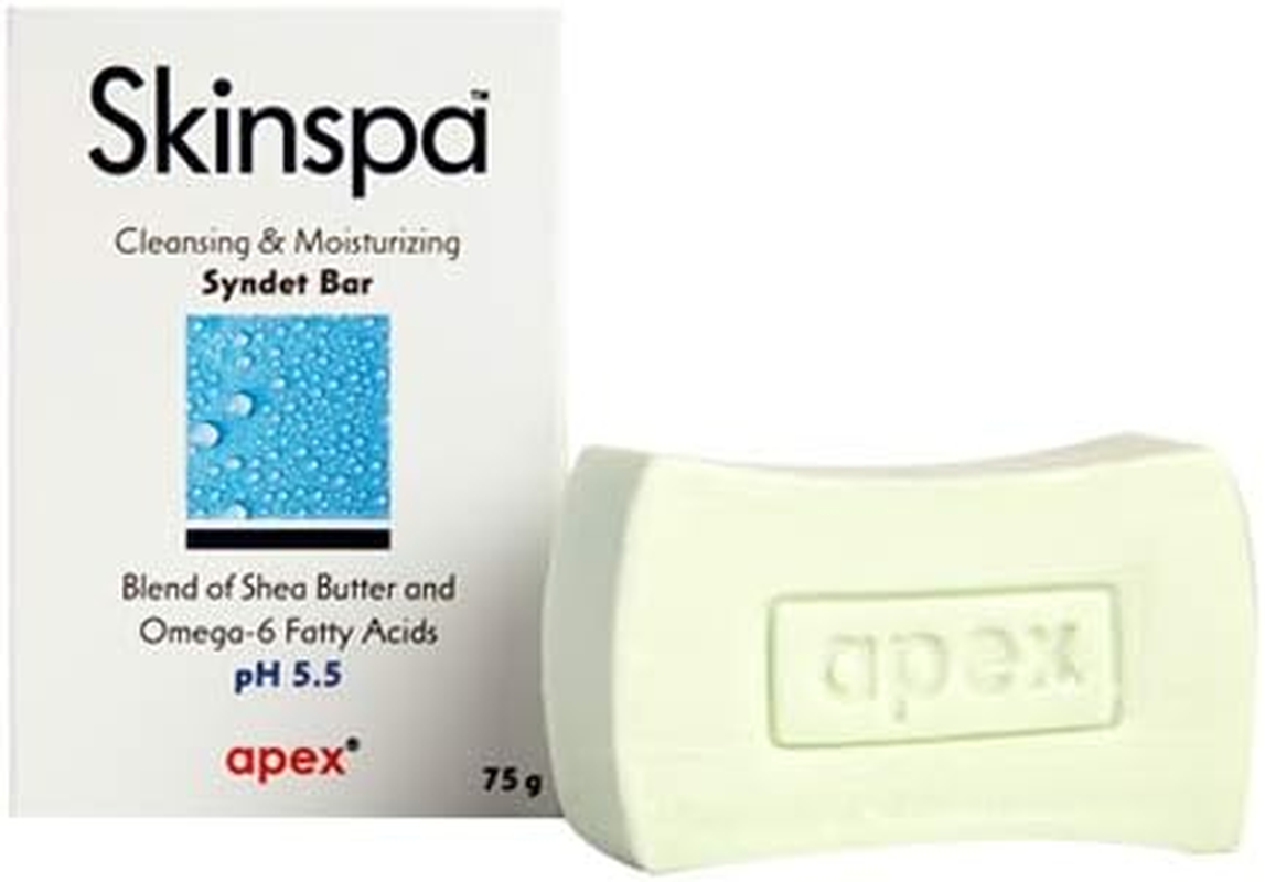 New Skinspa Cleansing & Moisturizing Syndet Bar Soap 75Gm (Pack of 2) image number 1