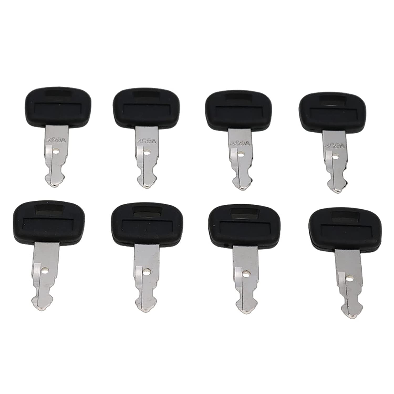 Fridayparts 8Pcs Ignition Key for Kubota Track Loaders SVL75 SVL90 SVL95-2S Parts # 459A image number 2
