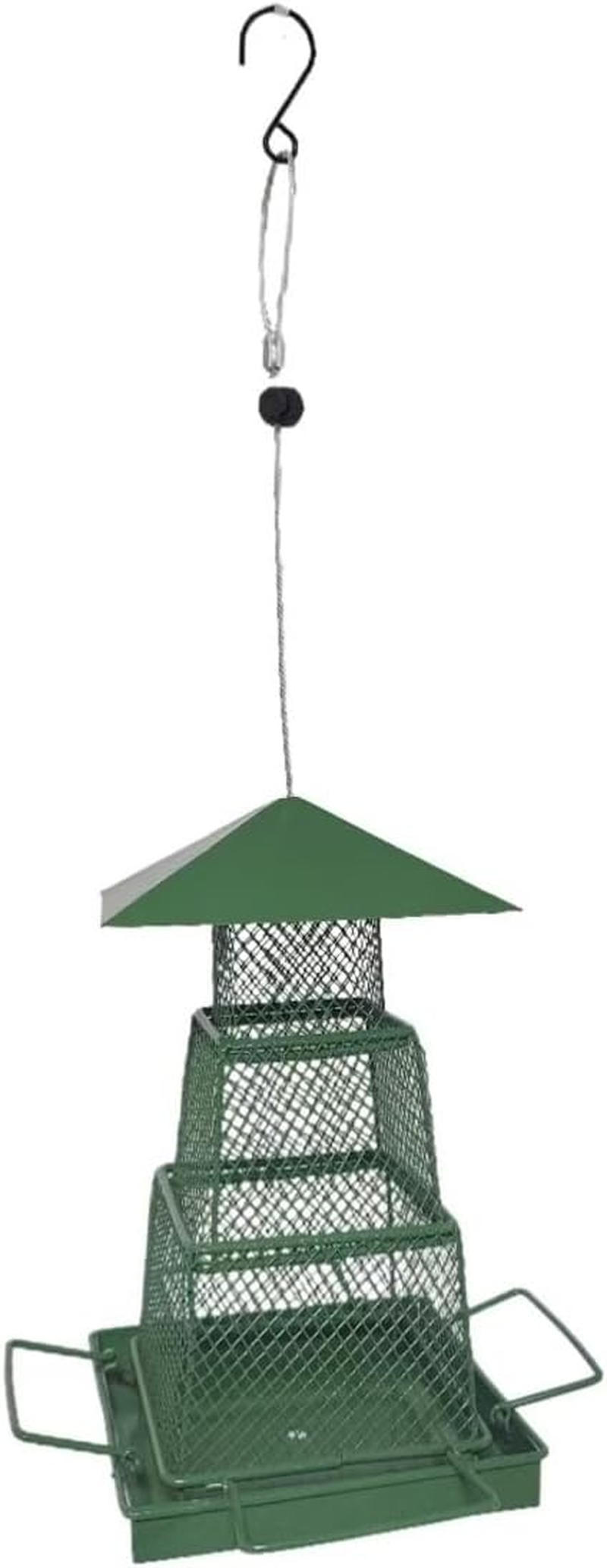 AIMALL Robust All-Season Automatic Bird Feeder with Easy Refill Design, Suitable for Various Outdoor Environments image number 6