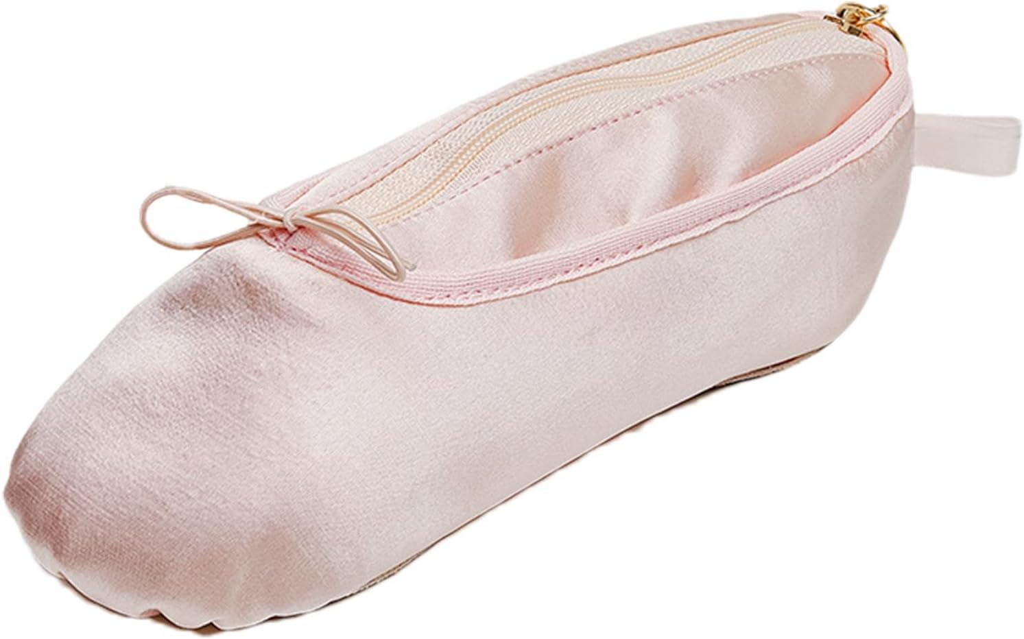 Ballet Shoes Bag,Travel Bag Case Ballet Bag for Dance Makeup - Zipper Secured Make up Bag, Portable Cosmetic Case Holds Cosmetic Toiletries Accessories image number 2