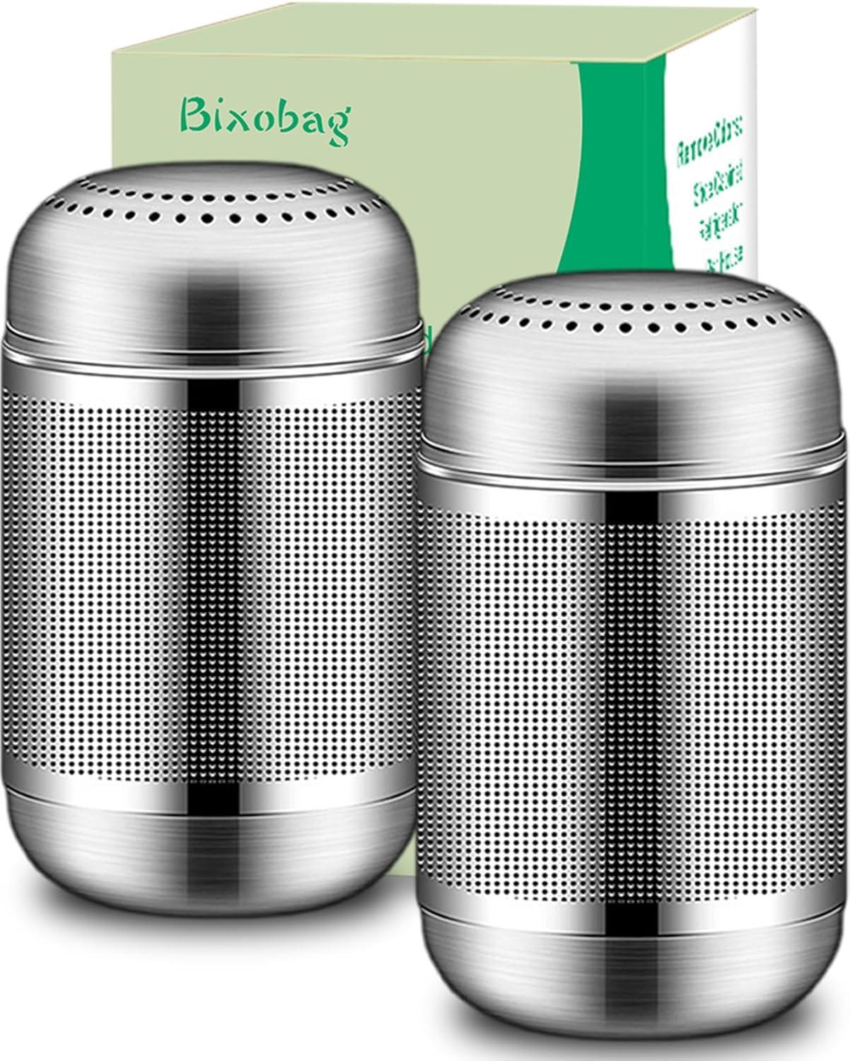 Bixobag Refrigerator Odor Eliminator - Activated Carbon Fridge Deodorizer - Lasts 10 Years - Silver - Air Purifier image number 4