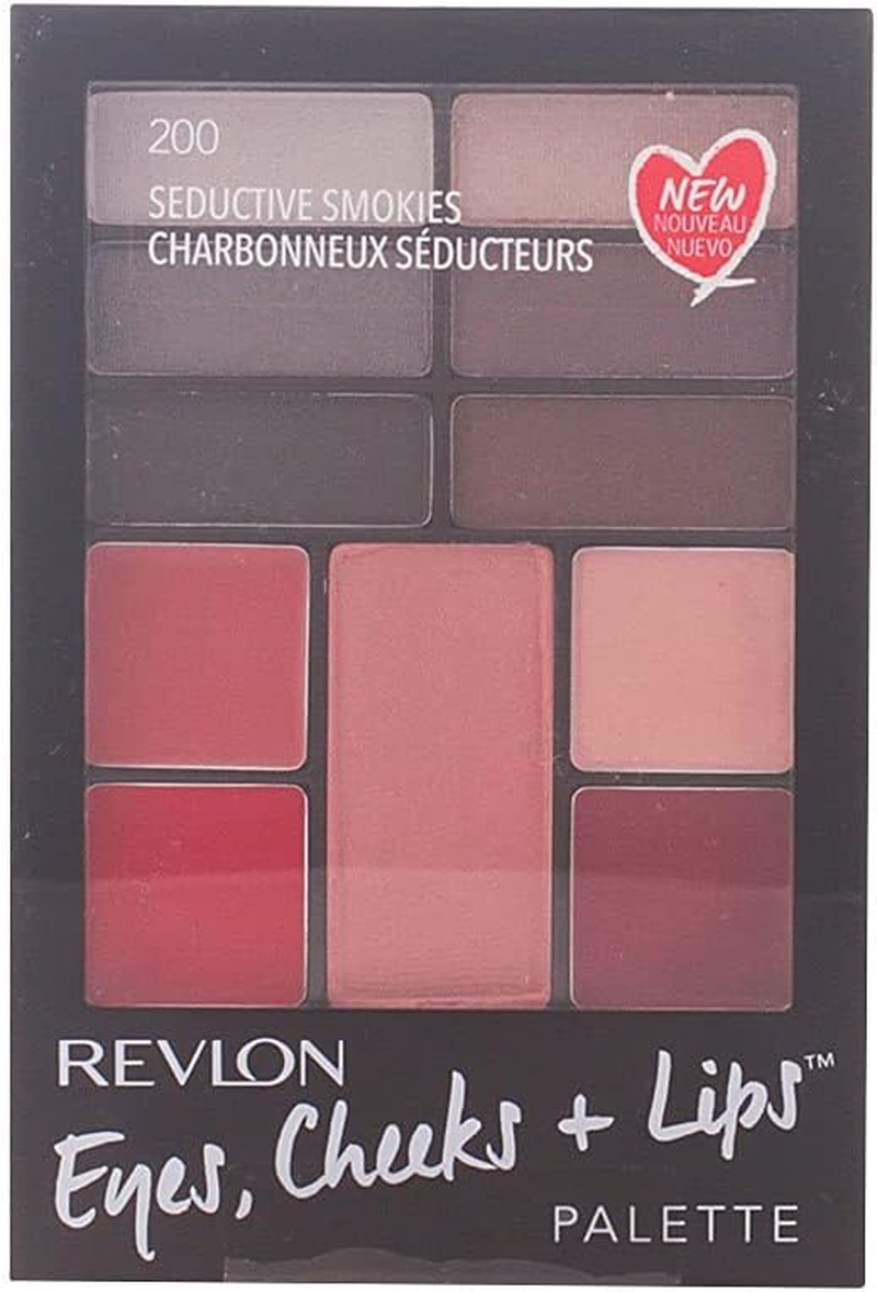 Revlon Eyes, Cheeks + Lips Pallet, Seductive Smokies