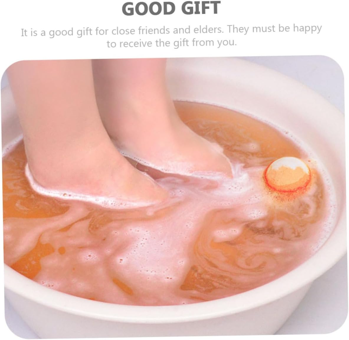 SOESFOUFU Foot Bath Essential Oil Balls 6 Pack Quick Acting Soothe Tired Feet Promote Circulation For