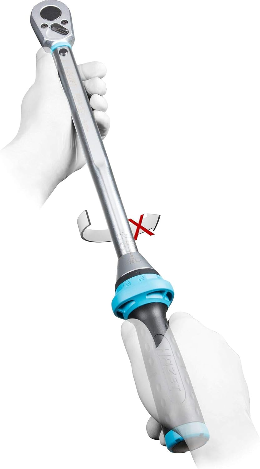 Hazet 5111-3CT 3/8-Inch Square 20-120 Nm Solid Torque Wrench, +/- 3% Accuracy, 375 Mm Length image number 1