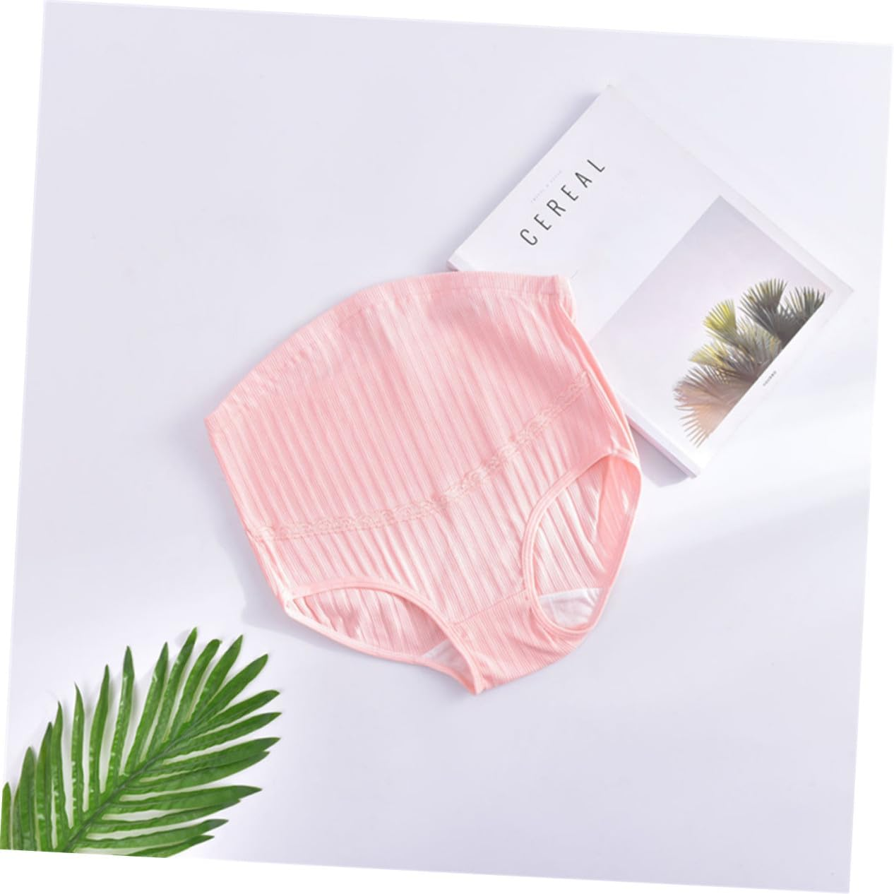 3Pcs Bonds Maternity High Waist Panties Seamless Cotton Underwear for Pregnant Women image number 4