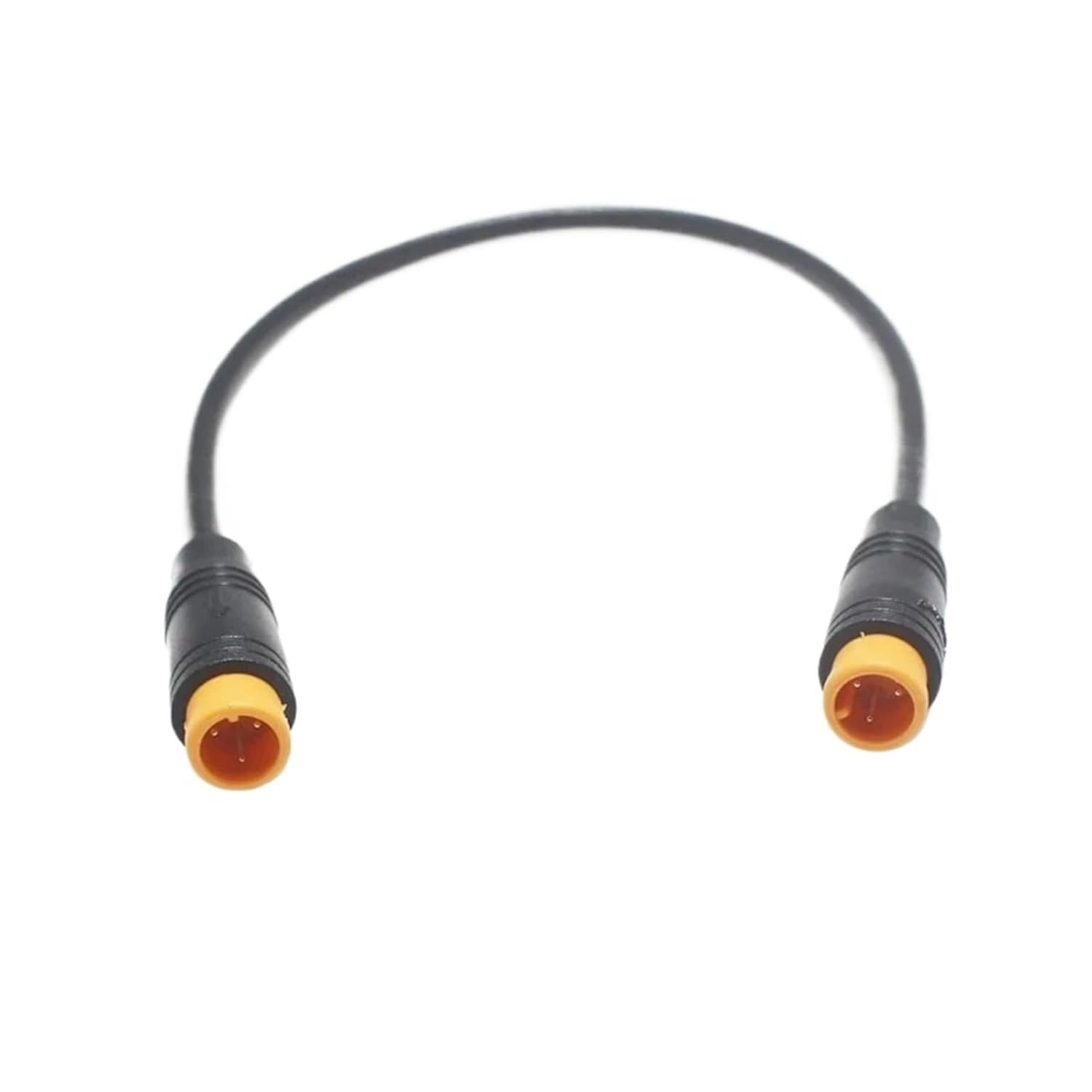 1Pcs M8 20CM 2 3 4 5 6 Pin Electric Bicycle Butt Joint Cable Waterproof for Ebike Display Female Male Optional Connector(Male to Male-1Pcs 20Cm,6P)
