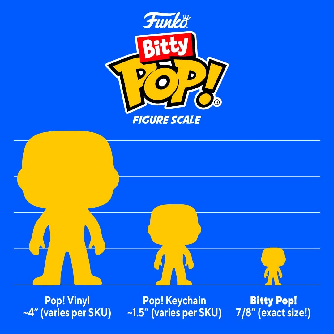 Funko Bitty Pop! Disney Princess - Cinderella, Snow White, Aurora E Una Mini Figura Misteriosa a Sorpresa - 0.9 Inch (2.2 Cm) Da Collezione - Ripiano Espositivo Impilabile Incluso - Idea Regalo
