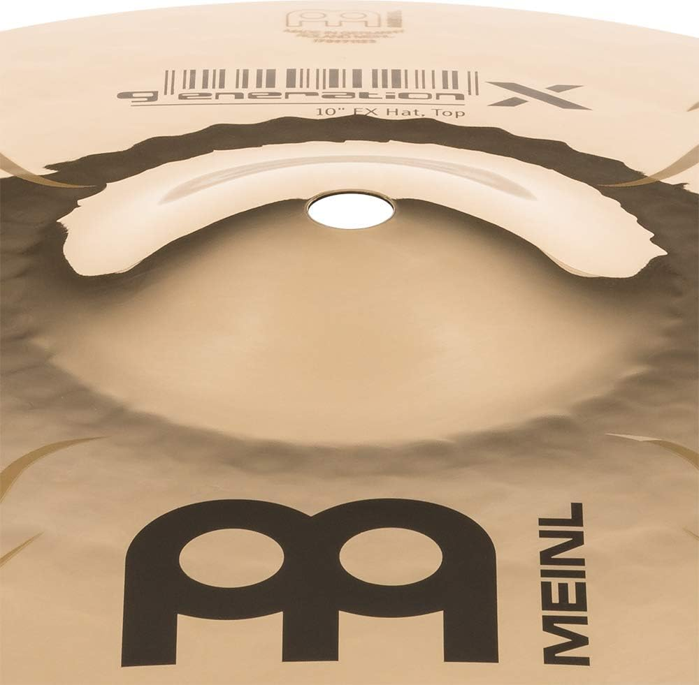 MEINL GX-10FXH Minel Generation X Series High Hat Cymbal 10" FX Hat Pair
