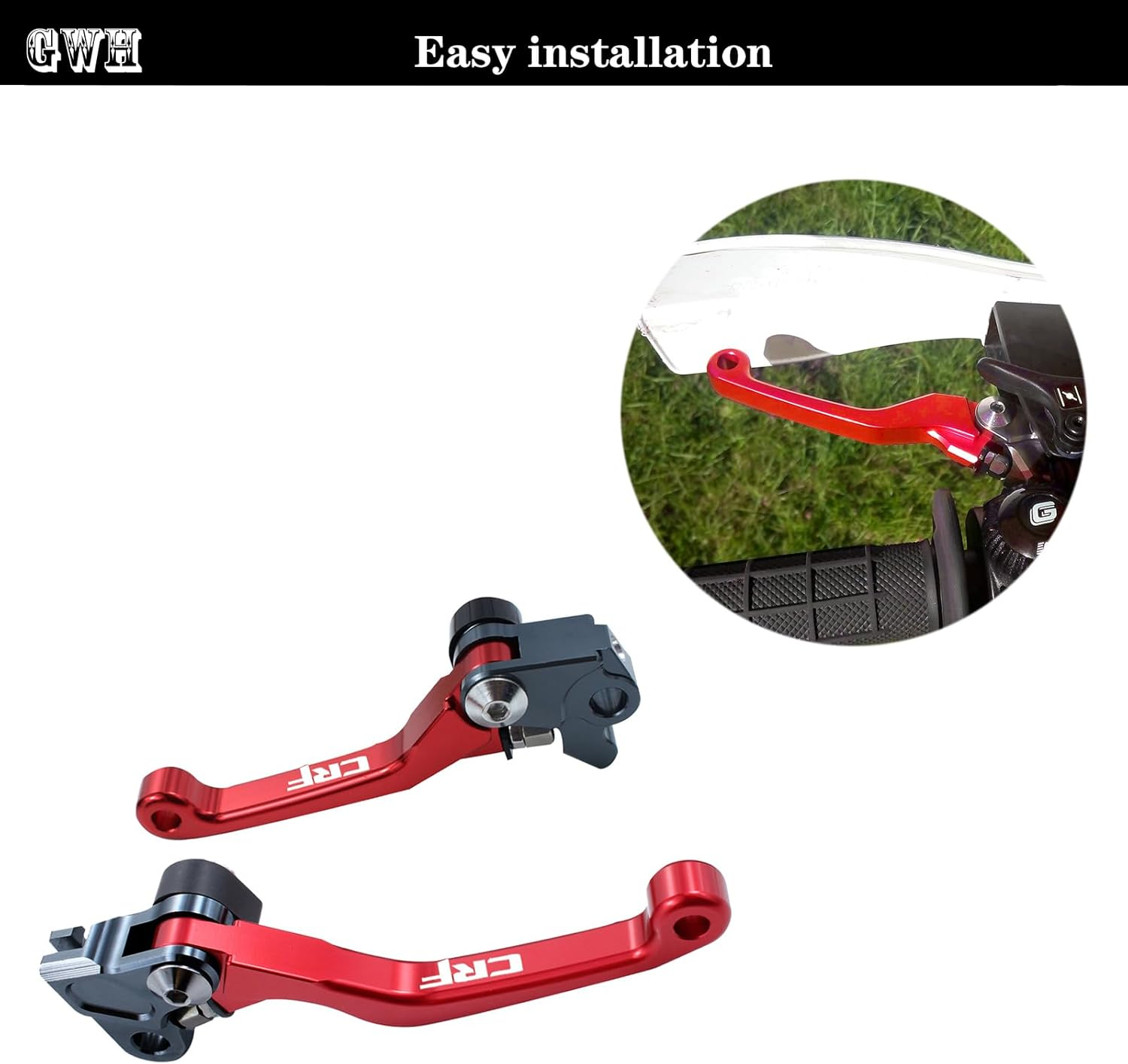 CNC Motorcycle Foldable Brake Clutch Lever Handle Pivot for CRF125F CRF125 F CRF 125 F 2014-2022 2014 2015 2016 2017 2019 2019 2020 2021 2022 Dirt Pit Bike Motorbike image number 4
