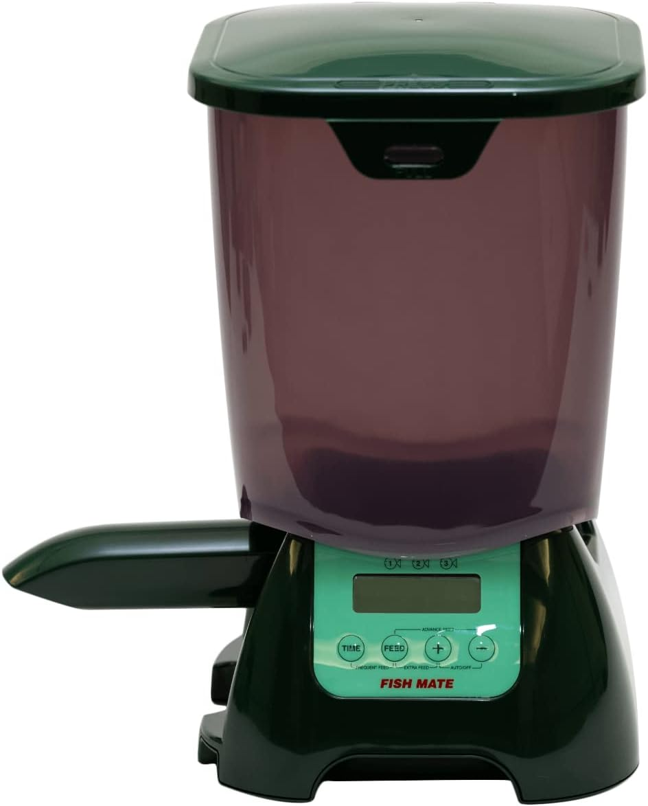 Fish Mate Large 7-Litre Capacity Automatic Pond Fish Feeder with Digital Timer image number 4