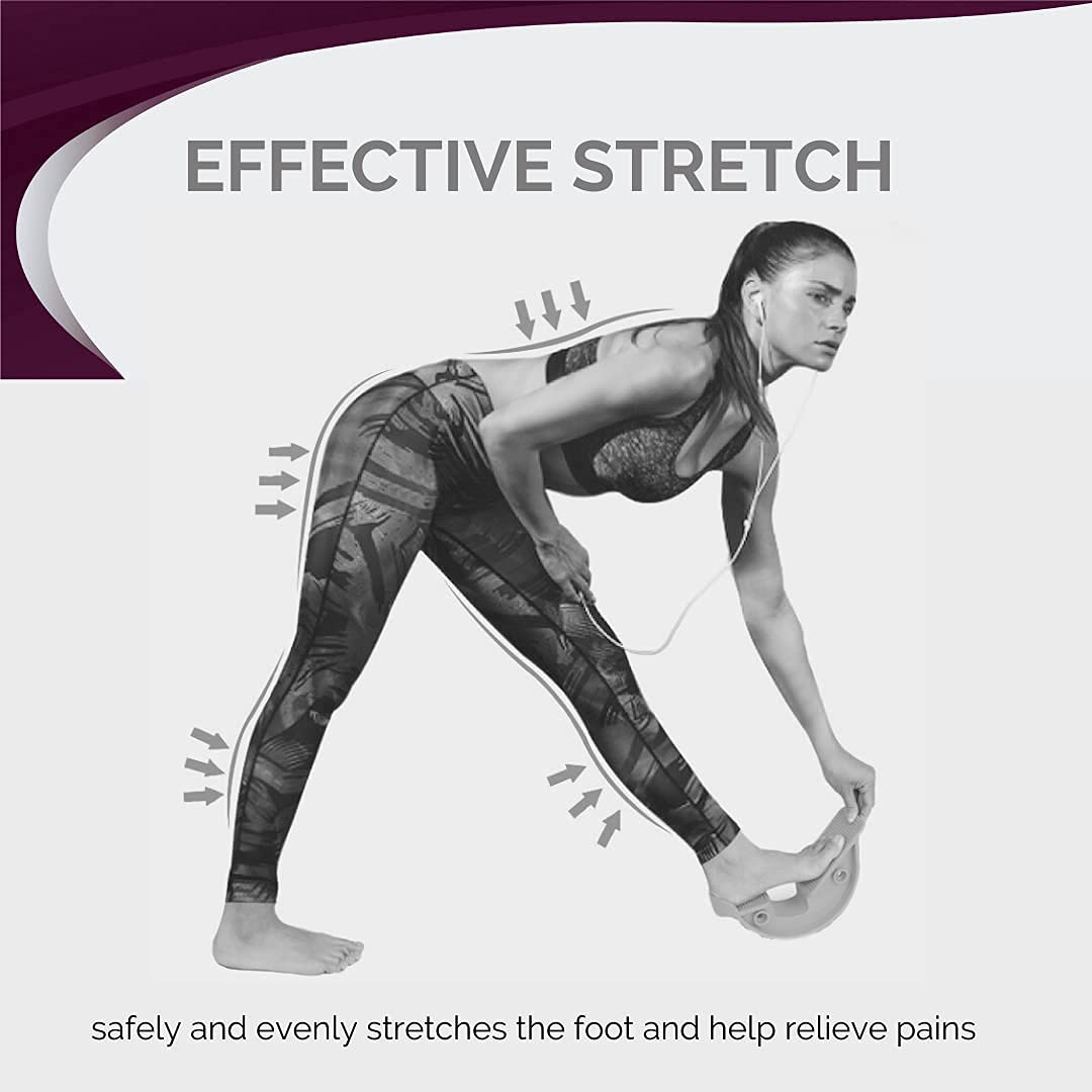 Foot Rocker for Plantar Fasciitis - Foot and Calf Stretching, Pain Relief for Achilles Tendonitis, Shin Splints, Increased Flexibility & Strength - Ankle Wedge Stretch Improves Flexibility image number 2