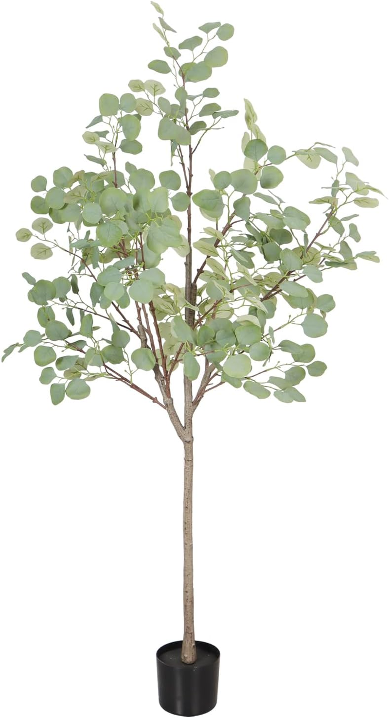 Artigreen Artificial Olive Tree,5Ft/150Cm Tall Nearly Natural Fake Plant Faux Olive Plants，Fake Topiary Silk Tree with Wood Branches and Fruits for Home Office Decor Indoor,Housewarming Gift image number 1