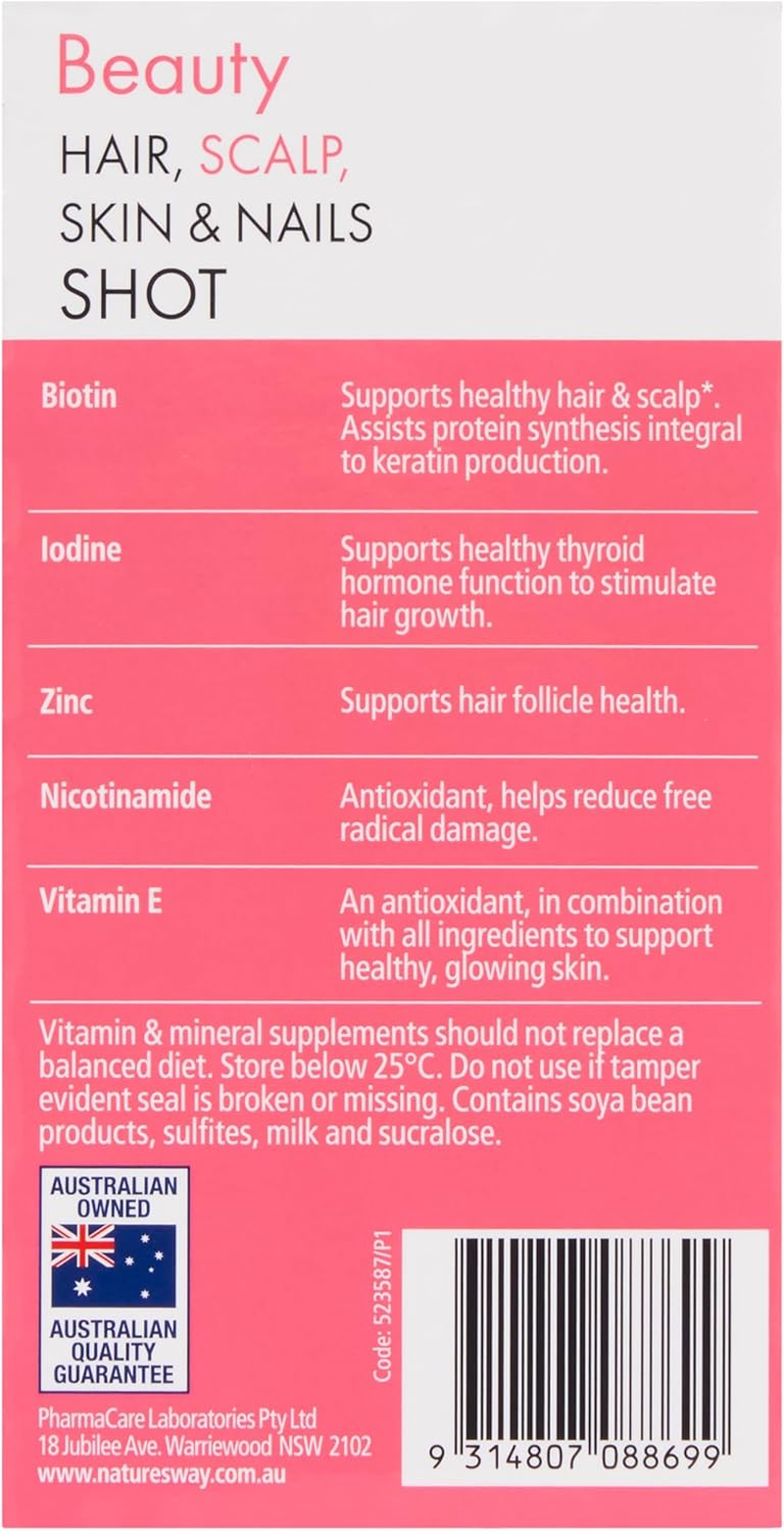 Nature'S Way Beauty HSSN Shots 50 Ml (Pack of 8) image number 1