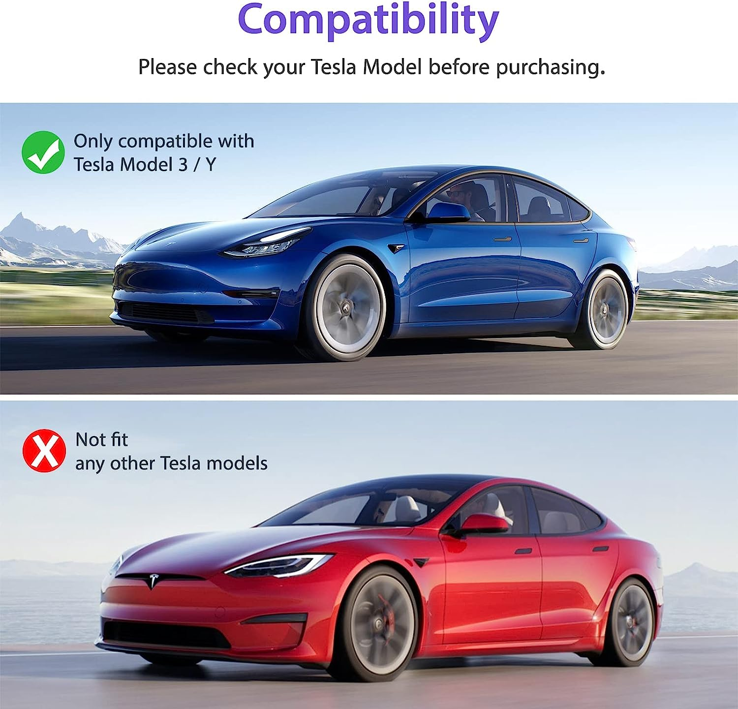 Ixtra Glass Screen Protector for Tesla Model 3 (2017-2023) / Tesla Model Y (2020-2024) Center Control Touch Screen Car Navigation Screen Protector [Anti Glare] [Auto-Alignment] [Tempered Glass] image number 5