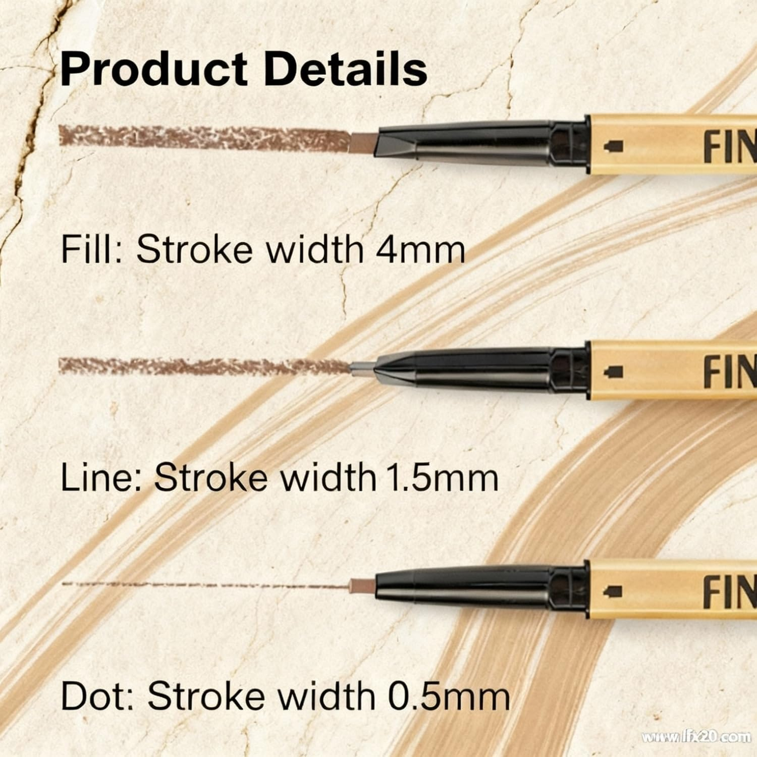 BOROLA 2PCS Dual-Ended Eyebrow Pencil - Waterproof Sweat-Proof Triangular Retractable Tip & Spoolie Brush, All-In-One Brow Pencils for Makeup Effect, Natural, Long-Lasting Brows(Gray Brown+Dark Brown) image number 1