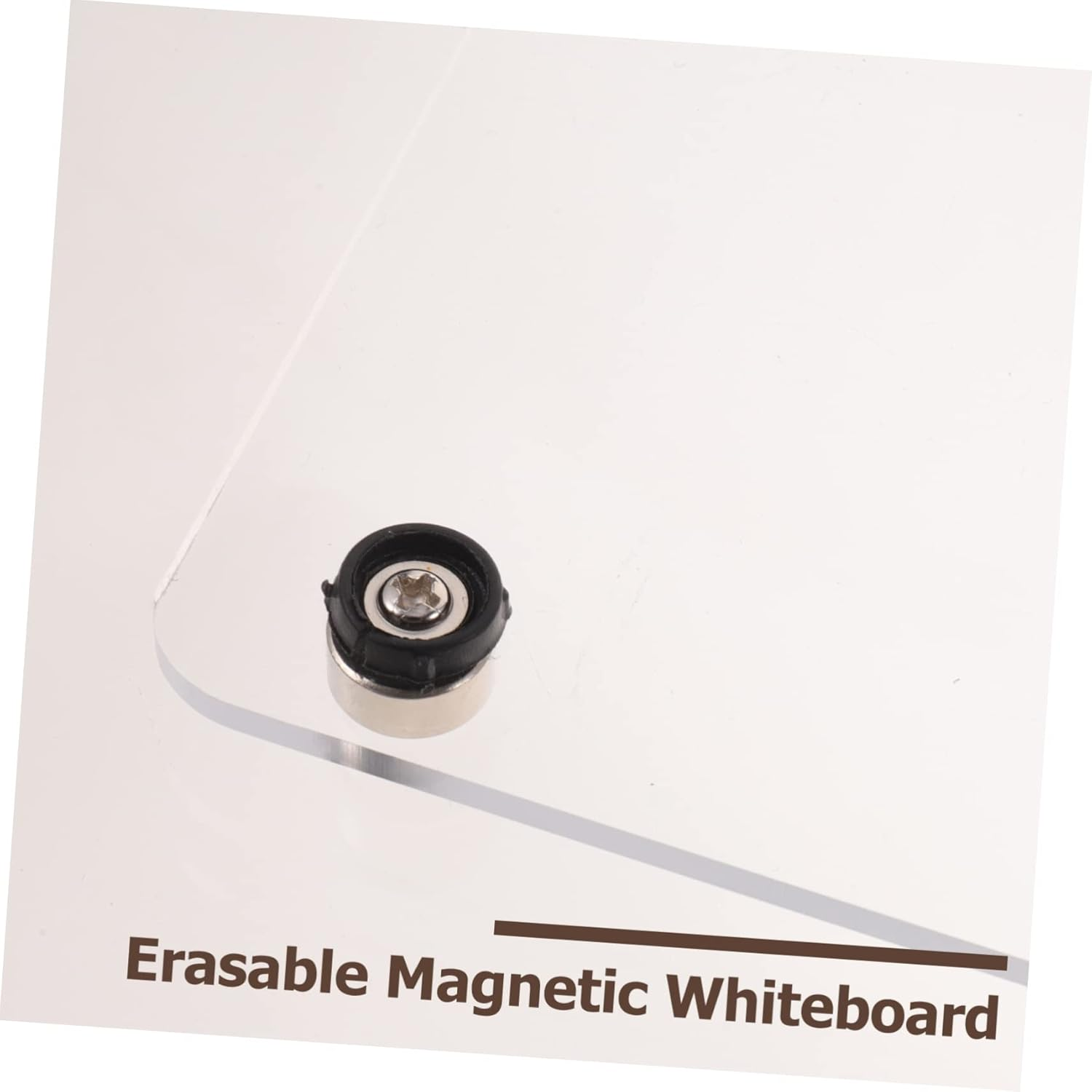 STOBOK Clear Dry Erase Board Acrylic, Magnet Acrylic Transparent 42X30CM