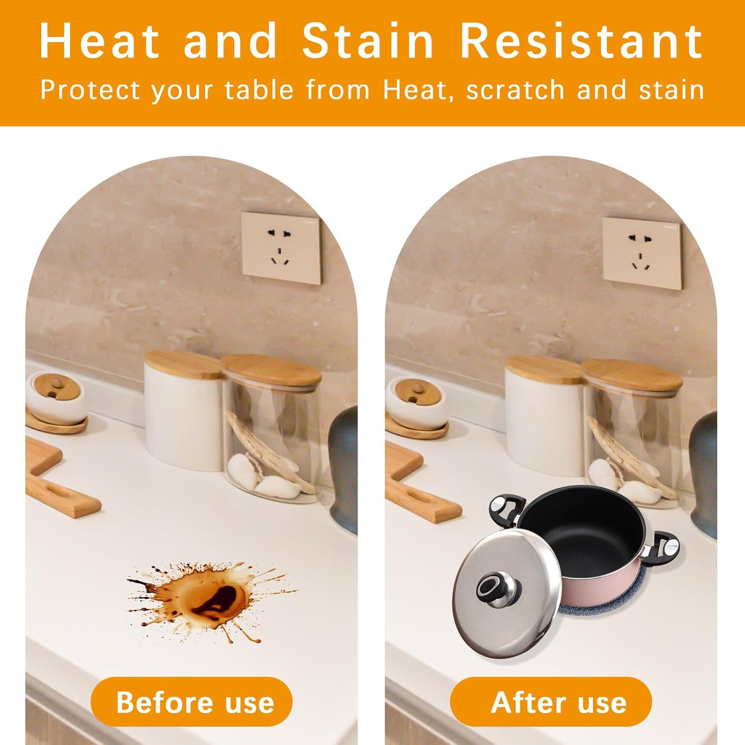 8 PCS Pot Holders for Kitchen, Hot Plate Mats for Kitchen Countertops，Table, Home Essentials, Farmhouse Decor