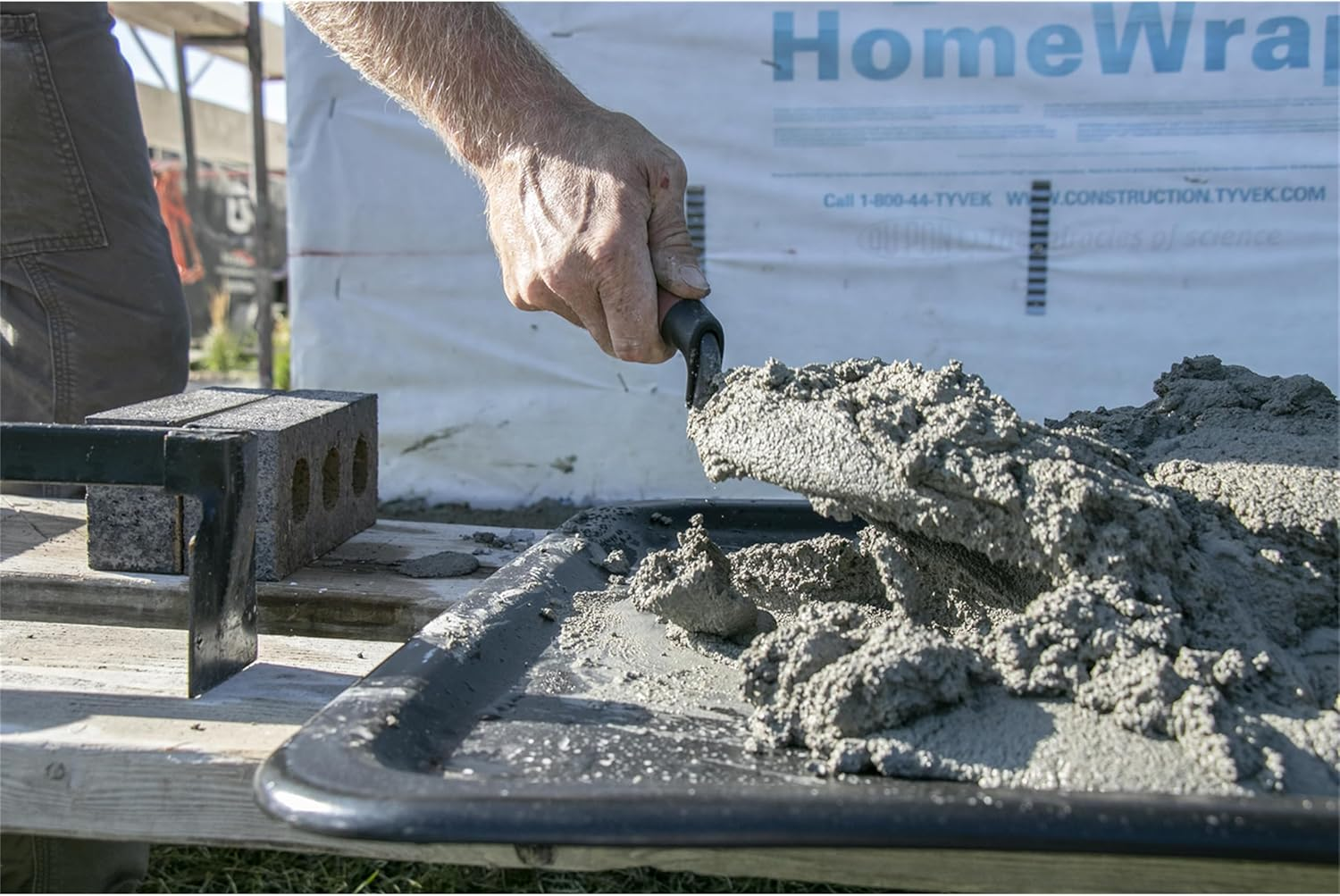 MARSHALLTOWN Brick Trowels, London Style, 10 X 4-5/8 Inch, Durasoft Handle, Brickwork, Blockwork, Stonework, Masonry, Made in USA, 33 10FG