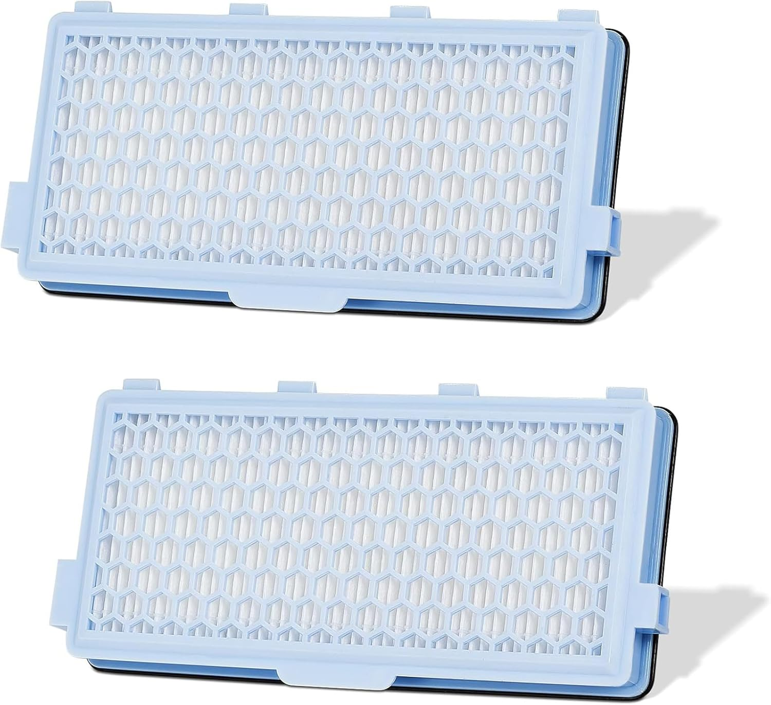 Zosylala Replacement HEPA Airclean Filters Compatible with Miele Vacuum Cleaner - Fits S4, S5, S6, S8, Complete C2, C3, Compact C1, C2 - SF-HA 50 Replacement Filters(2-Pack) image number 1