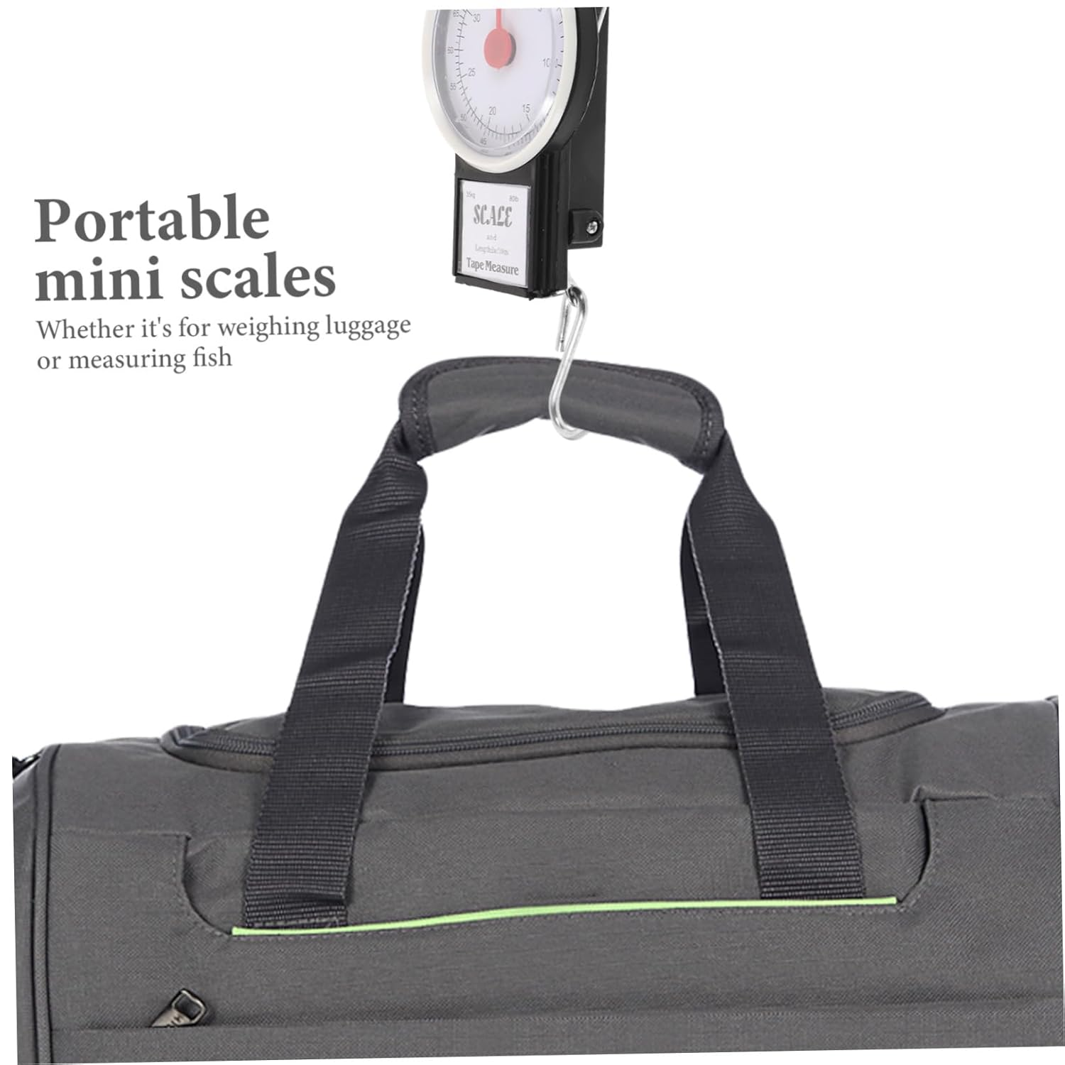 Gatuida Luggage Scale Portable Spring Scale for Travel for Weighing Luggage and Fishing Gear image number 5