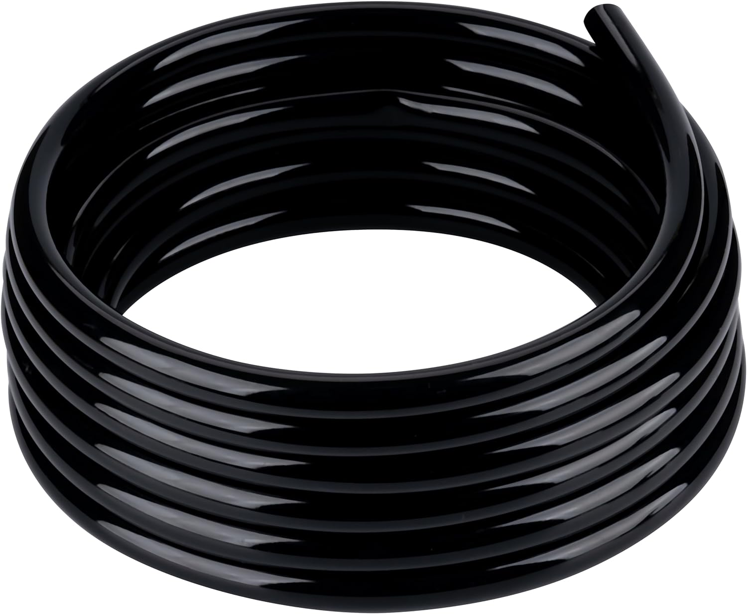 Zy-Hosetube Black Vinyl Tubing 1/4&rdquo; ID &times; 3/8&rdquo; OD - 100 Feet PVC Flexible Plastic Tube Hybrid Hose, Transfer Water Air Oil for Pond Fountain Garden, Non-Toxic and BPA Free image number 4