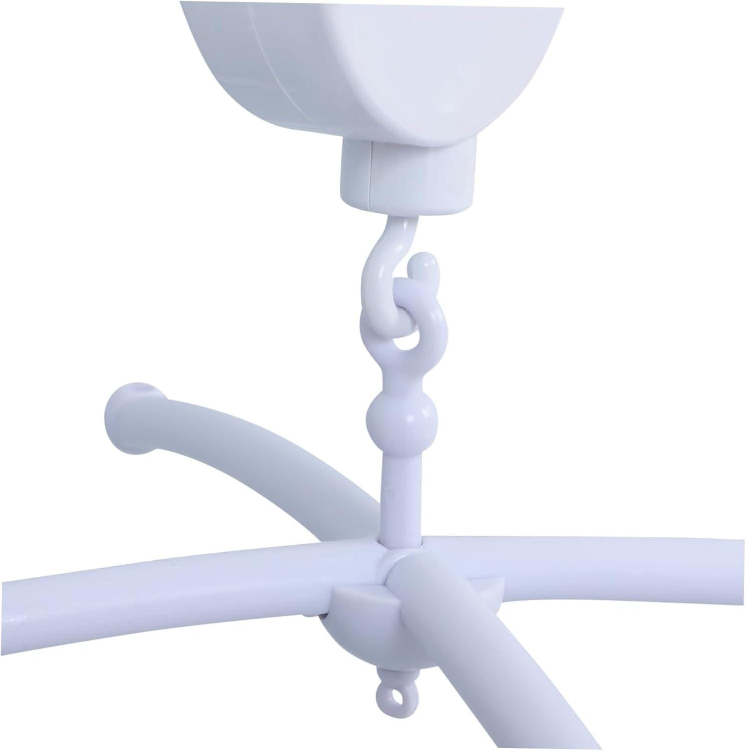 Adjustable Mobile Stand for Crib Multi-Functional Arm with Bottom Clamp Compatible with Various Crib Easy Setup for Diverse Mobiles and Sensory Experiences image number 4