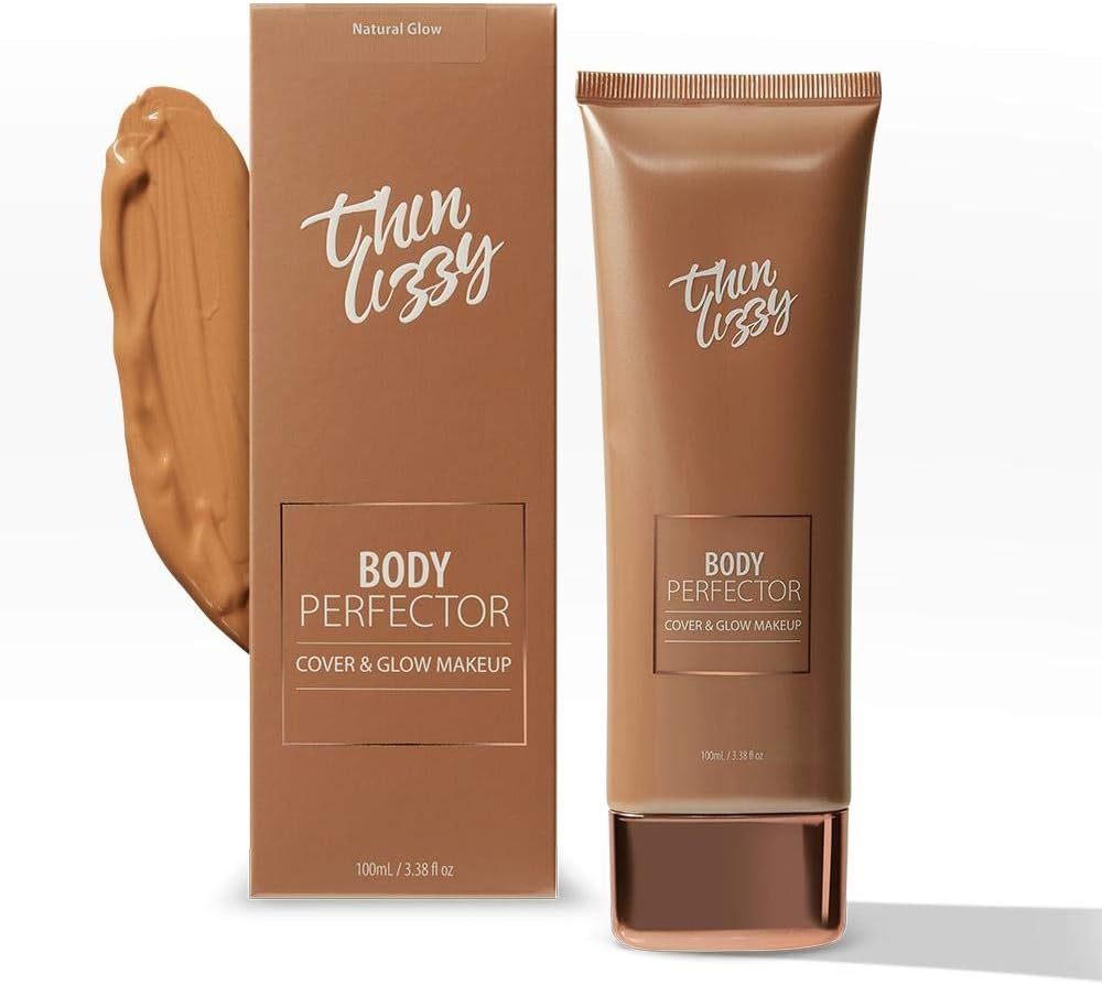 Thin Lizzy Body Perfector Cover & Glow Makeup - Natural Flawless Coverage (Golden)