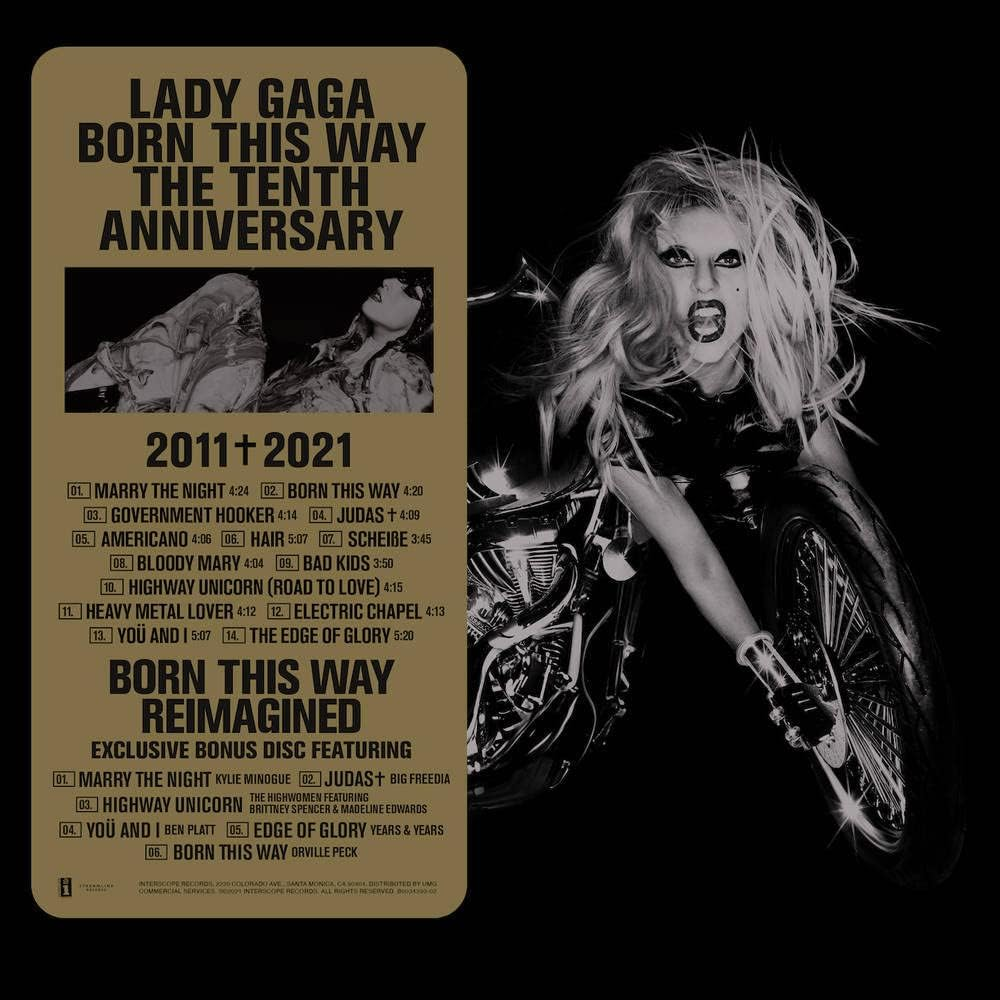 BORN THIS WAY (10Th Anniversary Album) 2CD image number 1