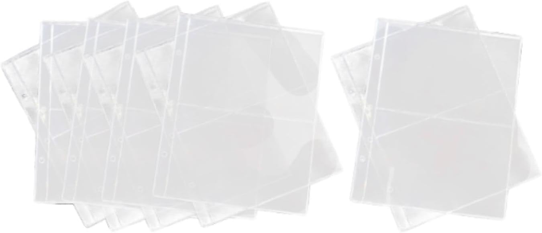 10 Pieces Banknote Collection Folders, Cards, Holders, 3-Hole Loose-Leaf image number 2