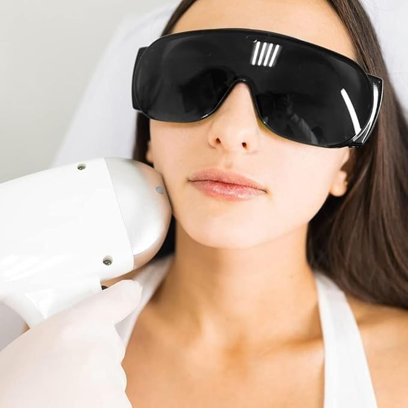 Red Light Therapy Glasses, Effectively Filter Red Light and Infrared Radiation from 150Nm to 2200Nm, Tanning Goggles image number 5