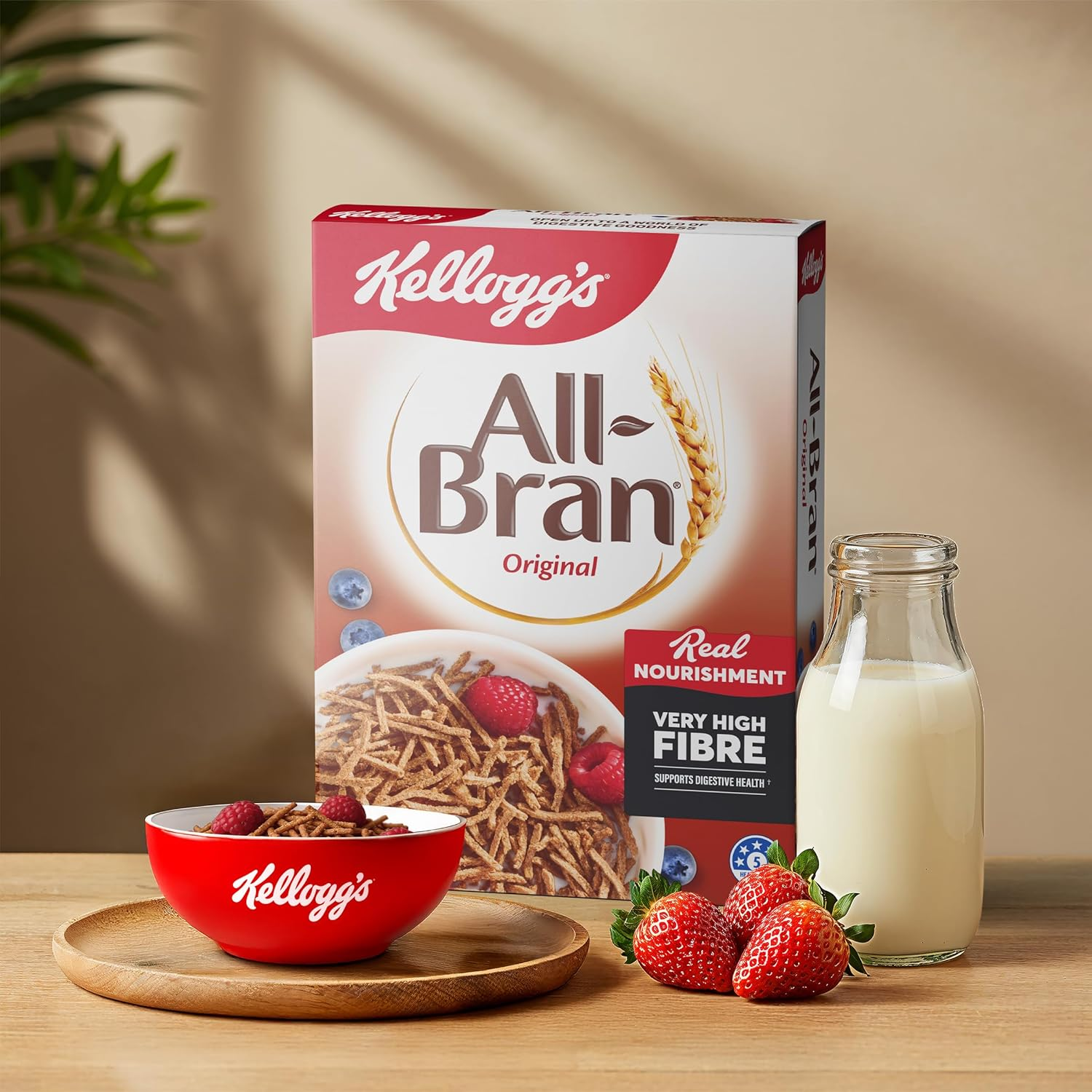 Kellogg'S All-Bran Original High Fibre Cereal 350 G image number 4