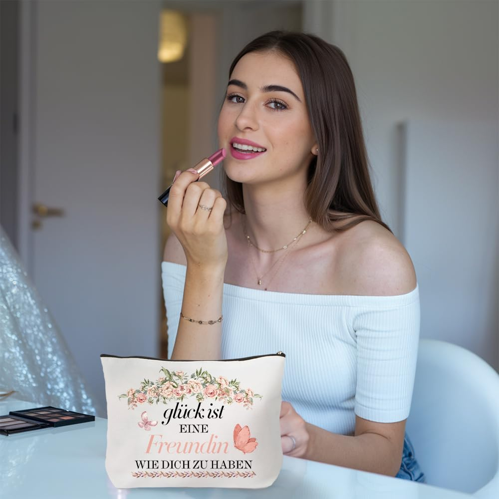 Gifts for Boyfriend, Gifts for Best Friends, Gift for Best Friends, Birthday, Friendship Gifts for Women, Friends, Cosmetic Bag for Boyfriend, D'Alene To, Cosmeticcase-Freund01 image number 2