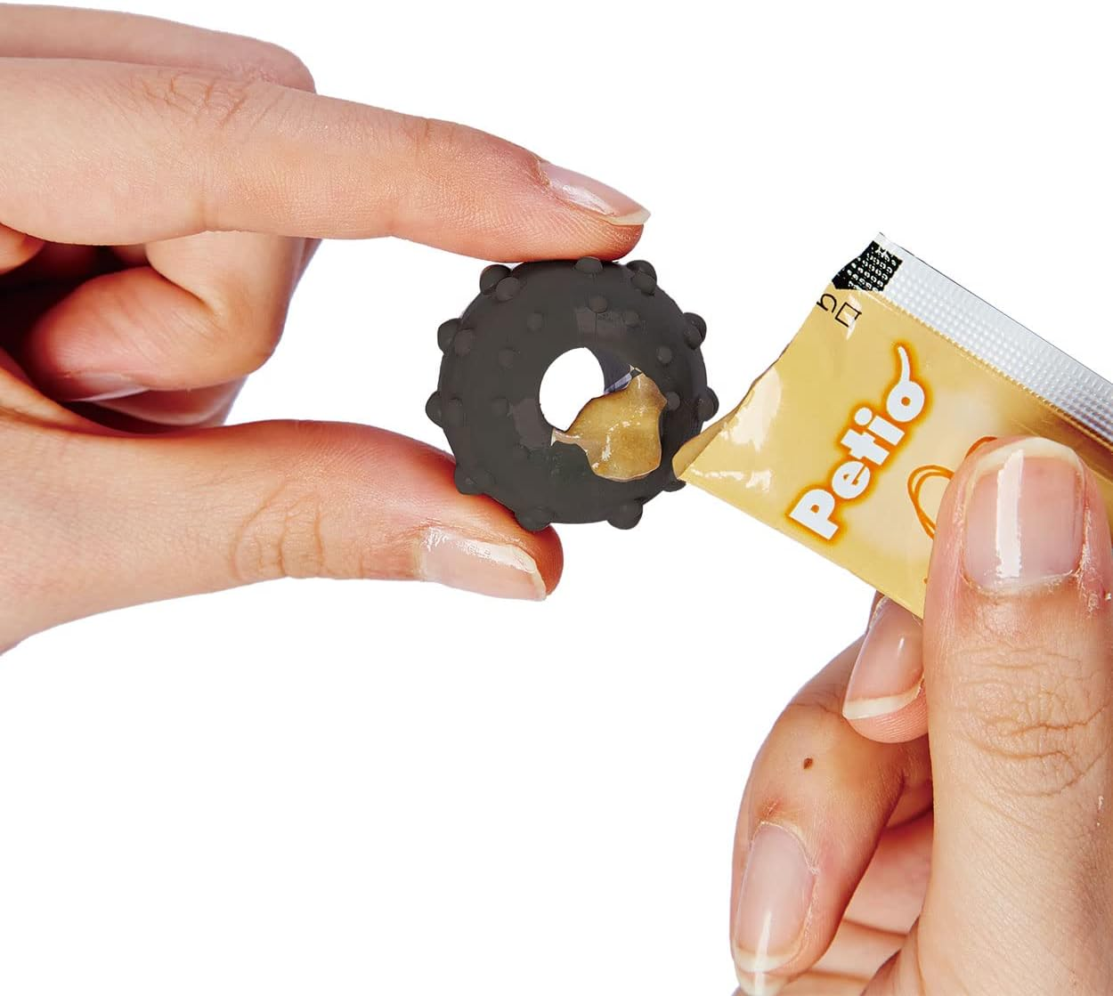 Petio Ethical Door Cat Toy Natural Earth Toy with Rubber Ball and Rope Set image number 1