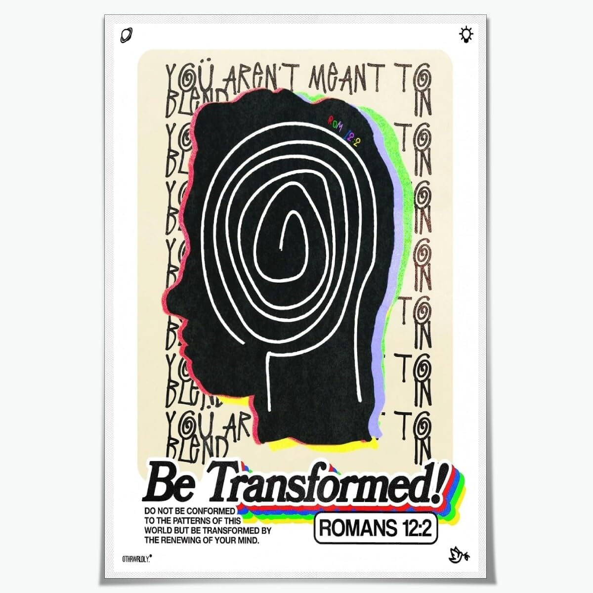 Artellix Inspirational Positive Posters Uplifting Saying Wall Art Notes to Self Motivational Quotes Prints Mental Health Artwork for Teen Room Office Dorm Bedroom Decor 8X12Inch Unframed