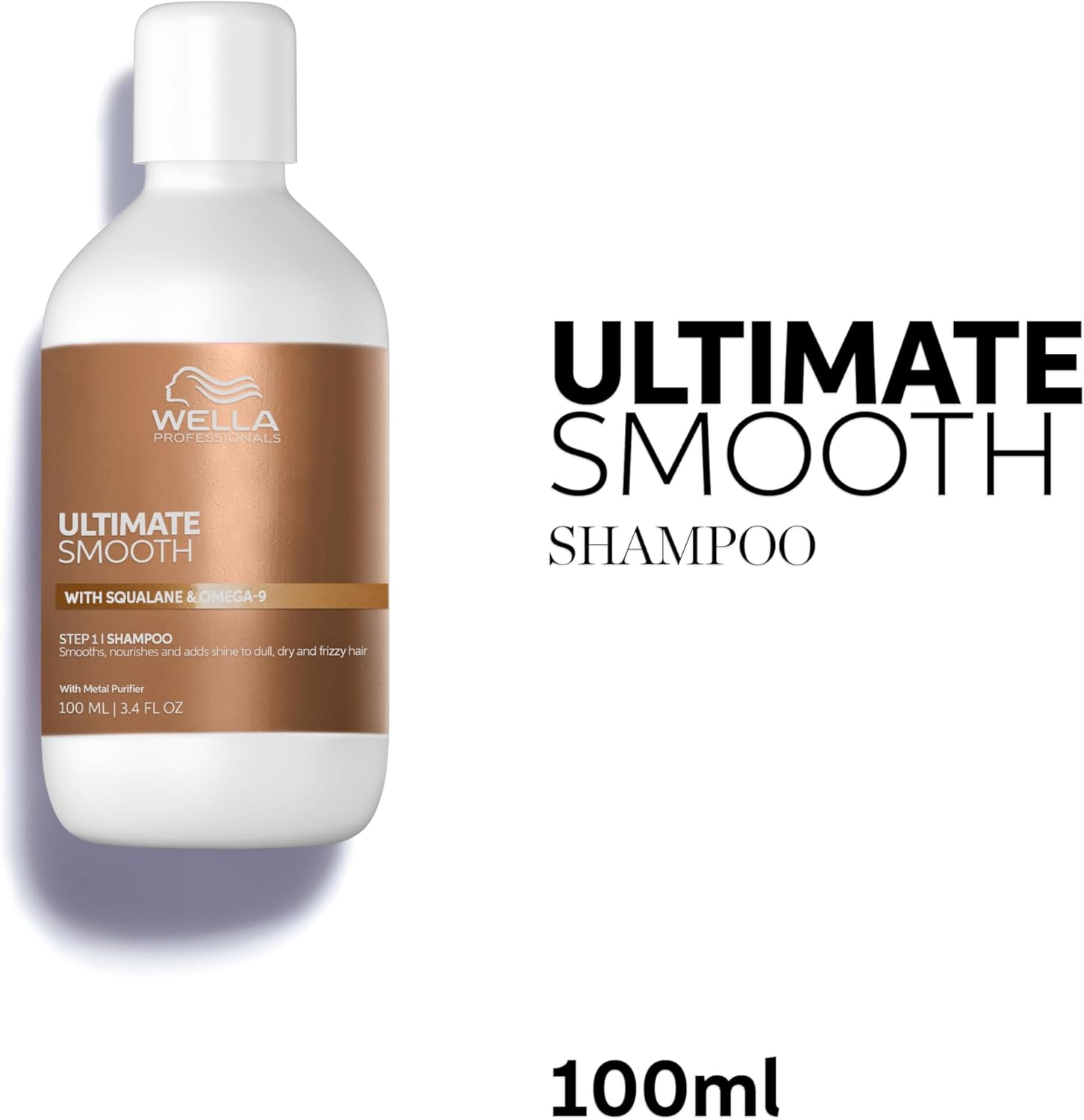 Wella Professionals Limited Edition Ultimate Smooth Travel Cracker Set (Shampoo 100Ml, Mask 75Ml, Miracle Oil Serum 30Ml)