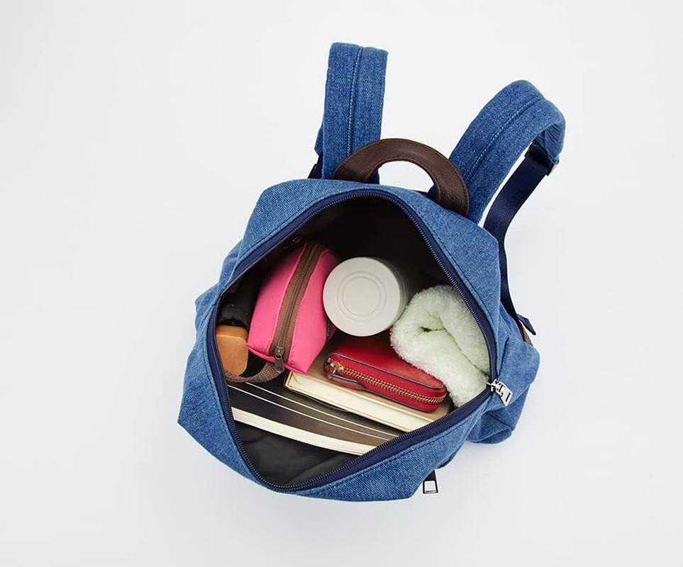 Sanko Industries CLARA Denim Bag Series Women'S Denim Backpack image number 4