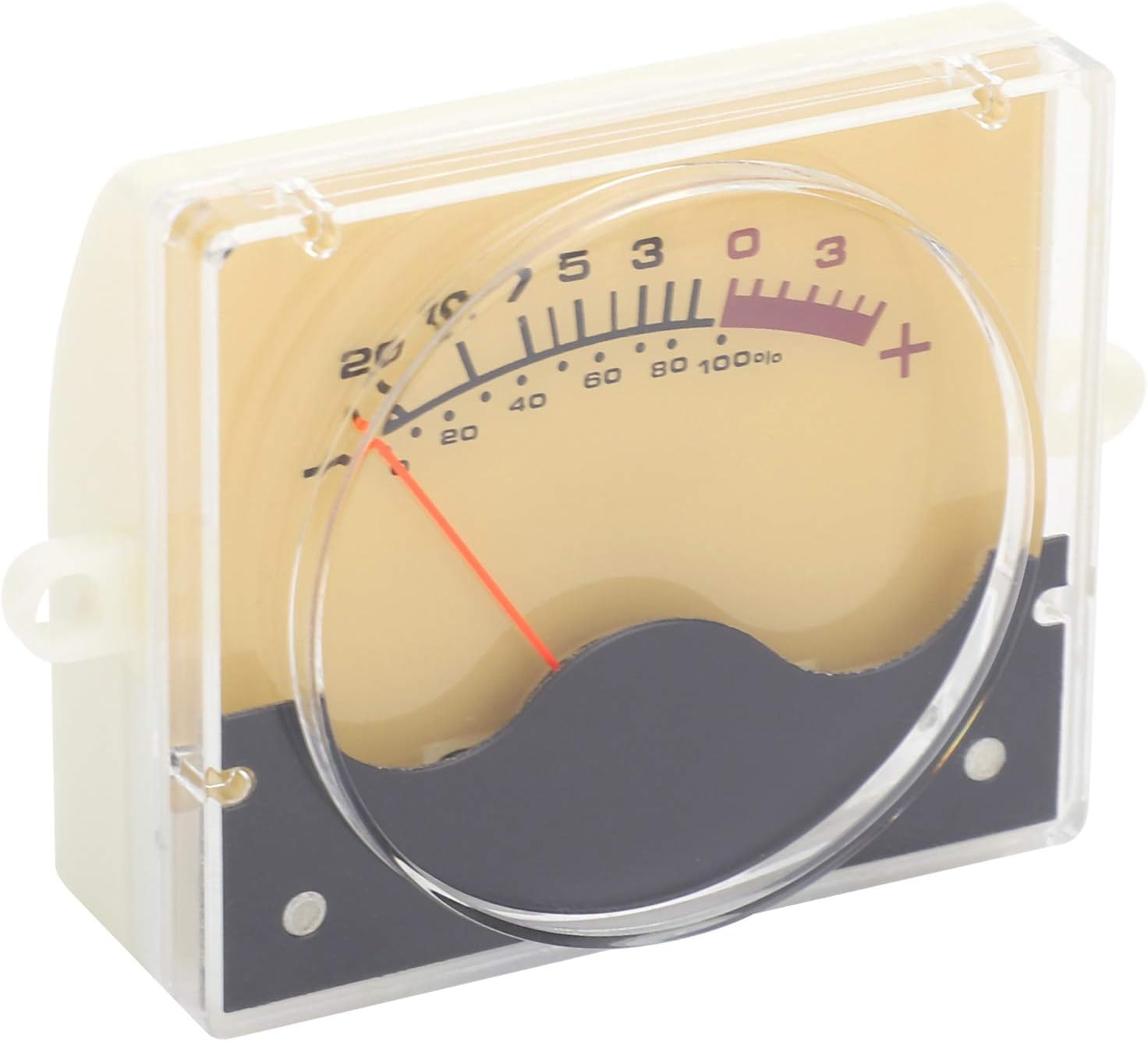 VU Meter DB Level Header with Backlight, Audio Power Meter, Compact Size - High Accuracy Measurement, Durable Material, Ideal for Home and Car Audio image number 1