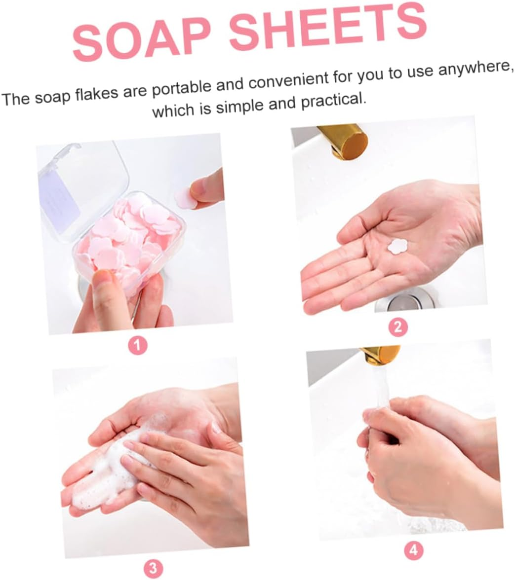 GAROZATION Hand Soap for Travel Bulk Portable Soap Tablets 16 Boxes for All Occasions image number 3