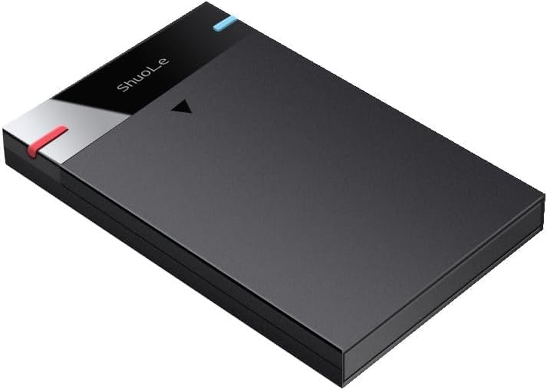 Enclosure HDD Case 2.5 Inch Hard Drive Enclosure, USB 3.0 Type-C Cable External Hard Drive 5TB 5Gbps HD Portable Storage Device Support UASP image number 2