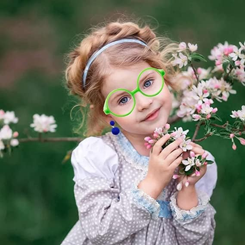 Encanto Mirabel Isabella Costume Glasses ，Earrings for Girls Cosplay Halloween Dress up Frame and Earrings for Girls Cosplay Halloween Party image number 4