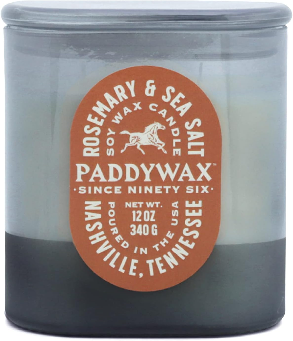 Paddywax Candles Vista Collection Scented Candle, 12-Ounce, Black Fig & Olive, 12 Ounces