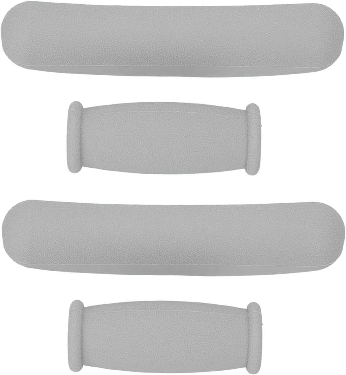 Crutch Pads and Hand Grip Covers, 4Pcs Comfort Replacement Crutch Parts Set, Washable Breathable Underarm Padding, Moisture and Odour Reducing Rubber Cushions Accessories for Standard Crutches(2#)