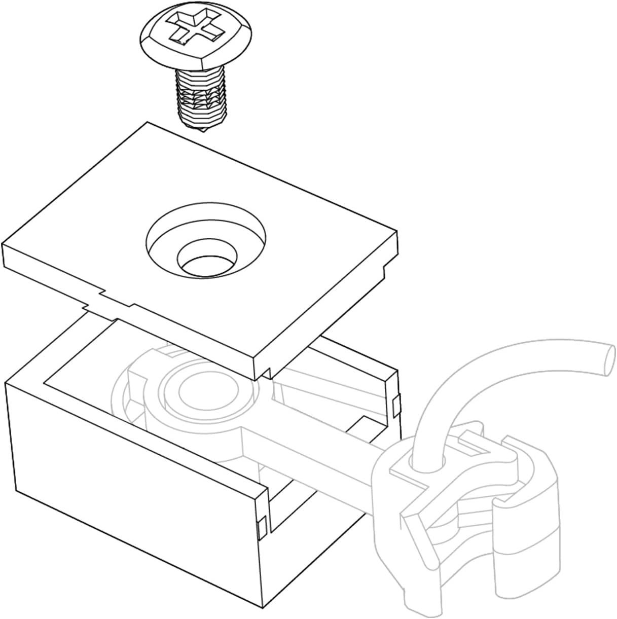 12Pcs Model Trains HO Scale Horn Coupler Hook 17Mm E-Z Mate Magnetic Knuckle Couplers for Freight Car Trains Railroad (Box)