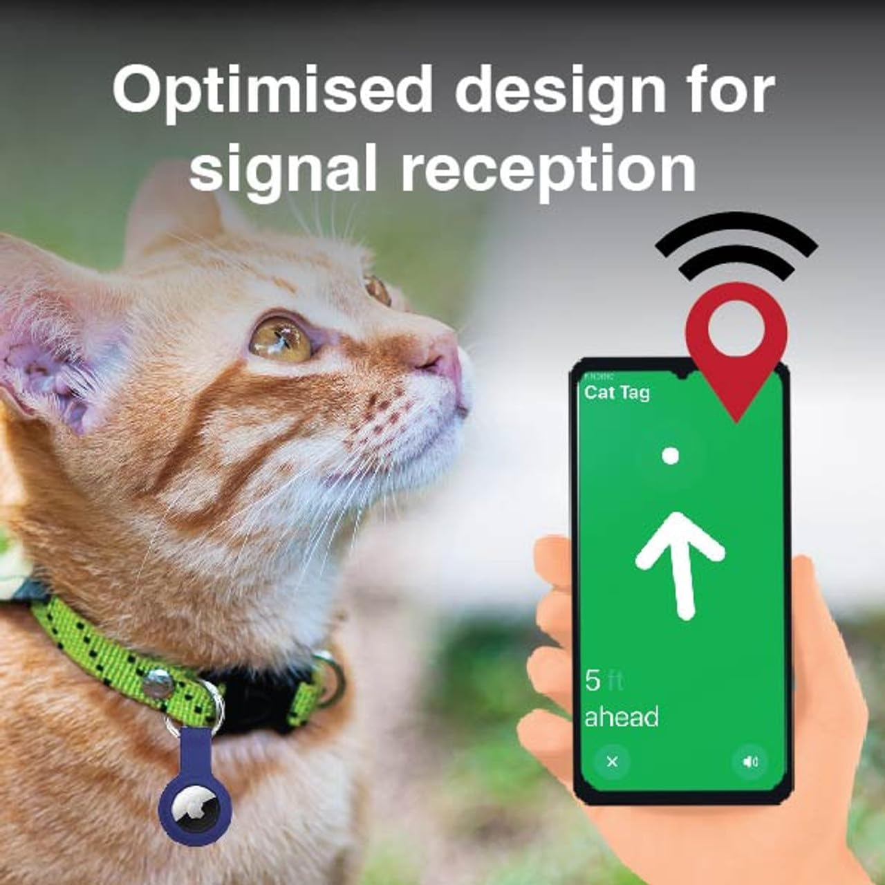 Laser Apple Airtag Holder with Keychain, Lightweight Anti-Lost Airtag Case, Scratch-Resistant Silicone Keyring for Pet Dog & Cat Tracker, Bags, Keys, and Luggage - 4 Pack (Vibrant Tropics)