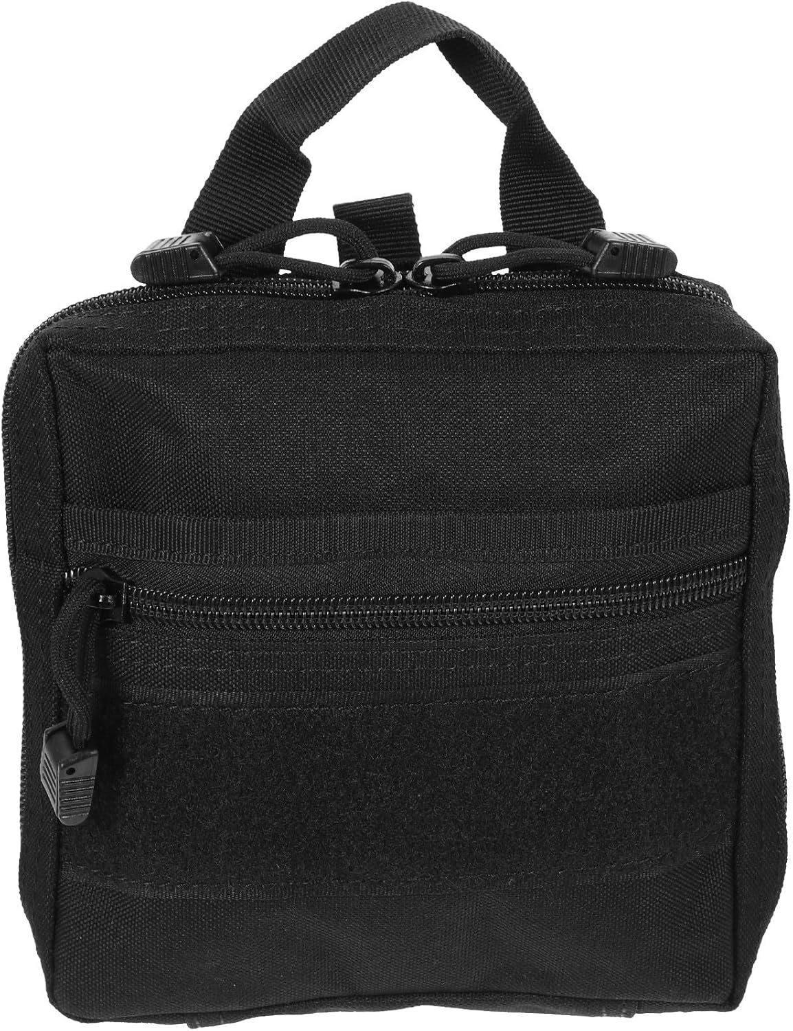 HAMPPLIES Small Tool Pouch with Zipper Portable Utility Organizer for Outdoor Hiking Camping Travel Compact Multifunctional Storage Bag for Tools and Sundries Lightweight Waist Hand Carry image number 1